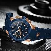 Simple Watch 1JWS0421 Wasserdichte Silikon-Quarz-Armbanduhr